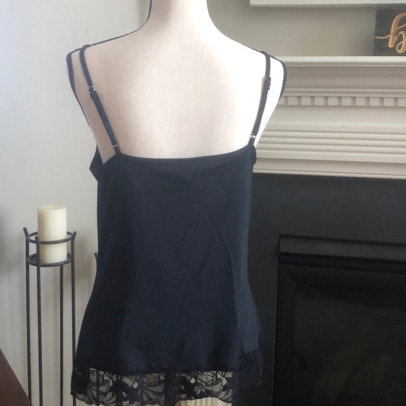 🔥Lace Trim Black Camisole (D-37) - Picture 4 of 8